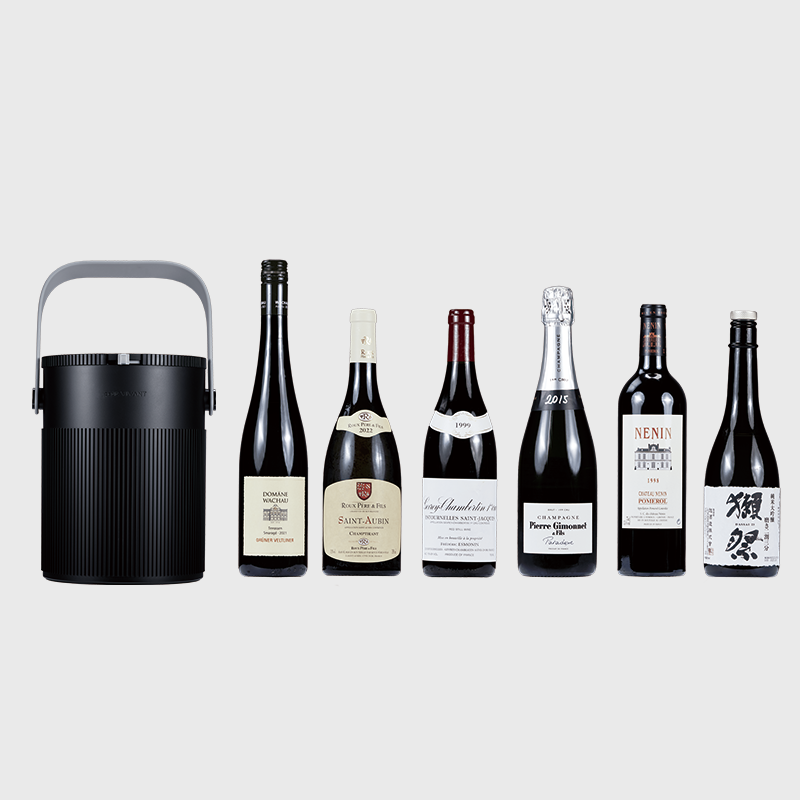 Enfriador activo ajustable para botellas de vino Lyra